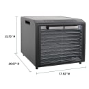 Excalibur DH10SCSS13 10 Tray Countertop Commercial Dehydrator w/ Glass Door thumbnail 5