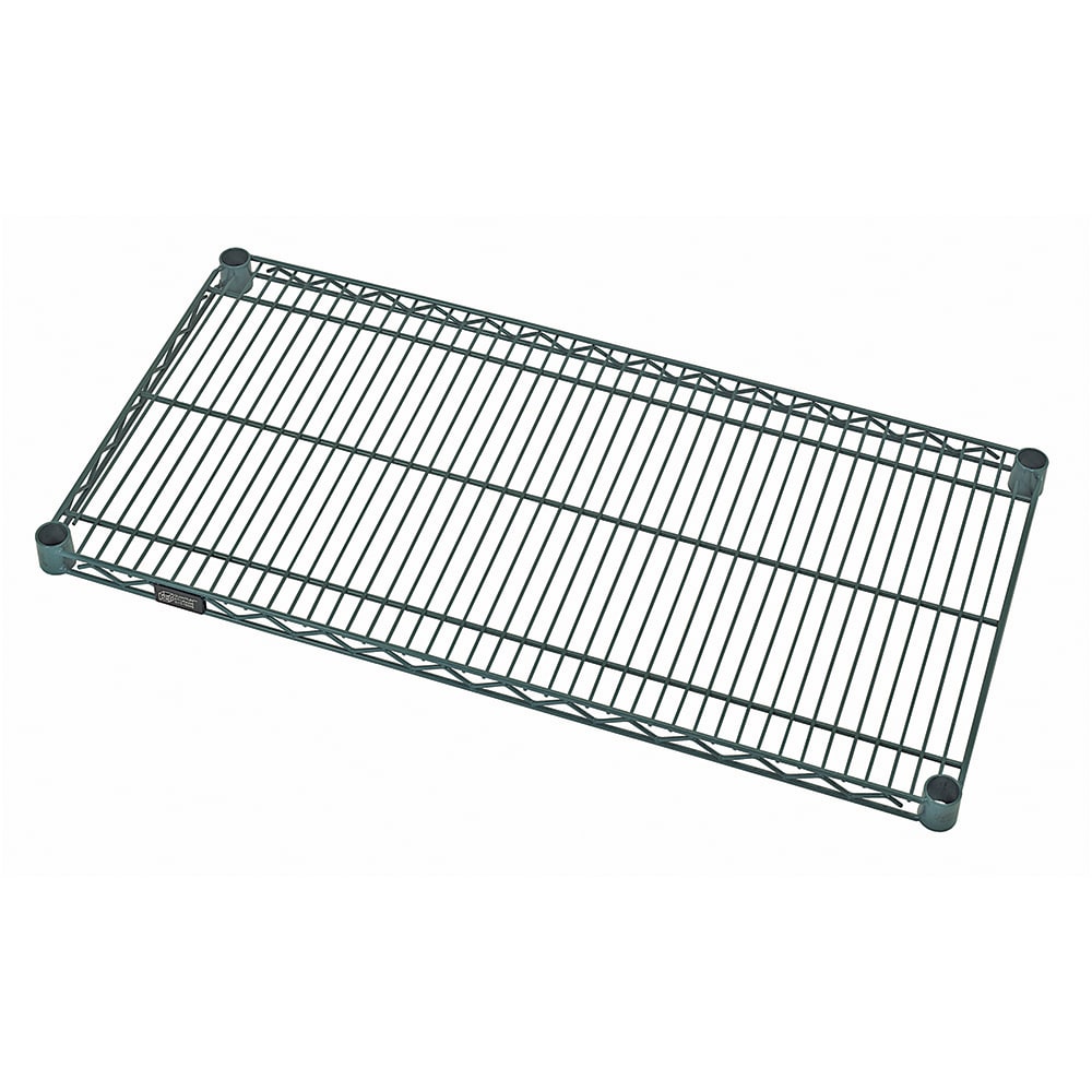 Quantum Food Service Epoxy Coated Wire Shelf - 36"W x 24"D (2436P)