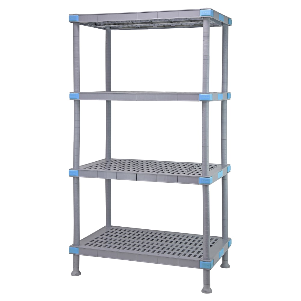 StoreIt Shelving Kit for 6' x 6' Walk-In Coolers/Freezers - (4) Levels, Polymer (AK66-6X67426-3QP)
