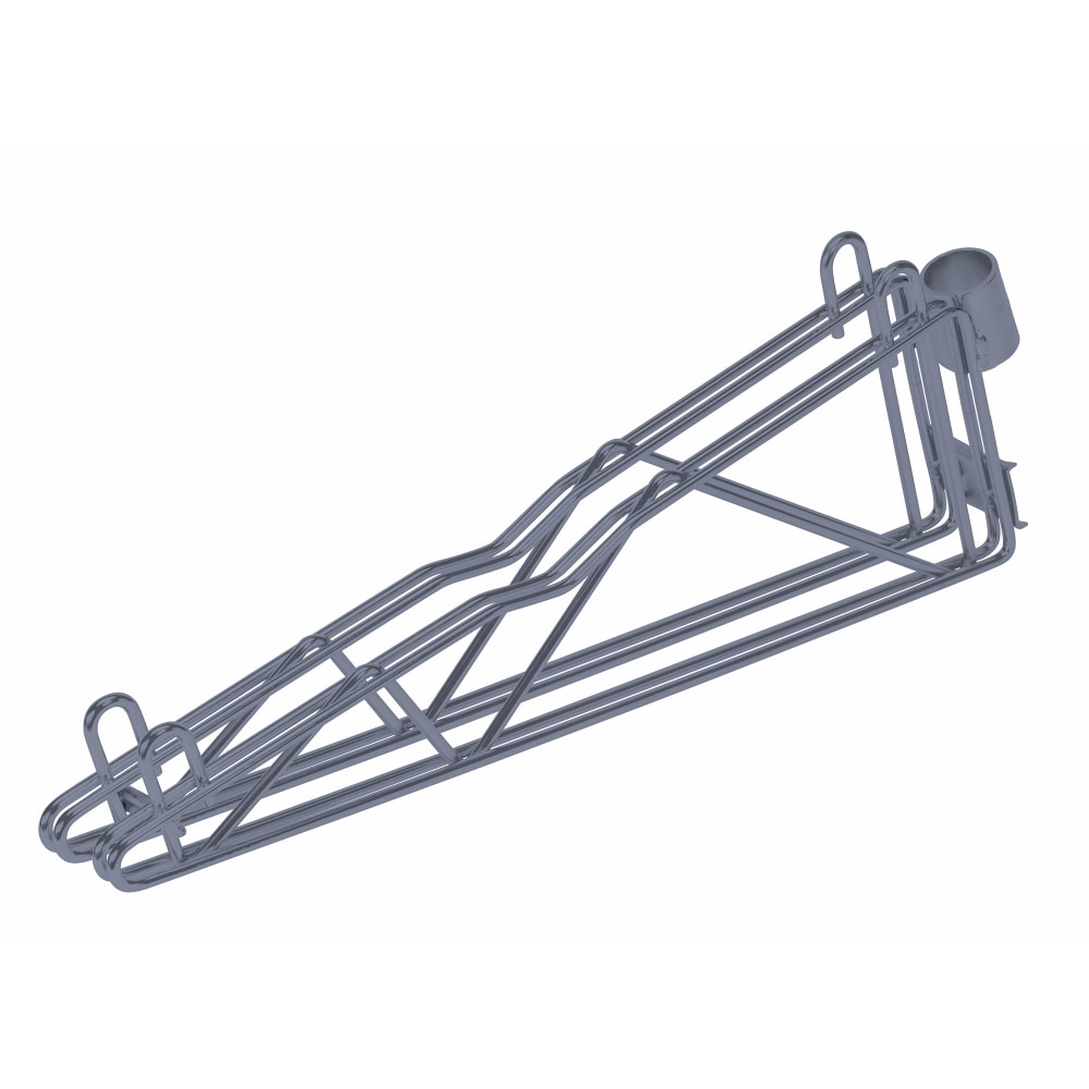 Quantum Food Service 18" Double Shelf Mount Bracket - Gray (DCB18GY)