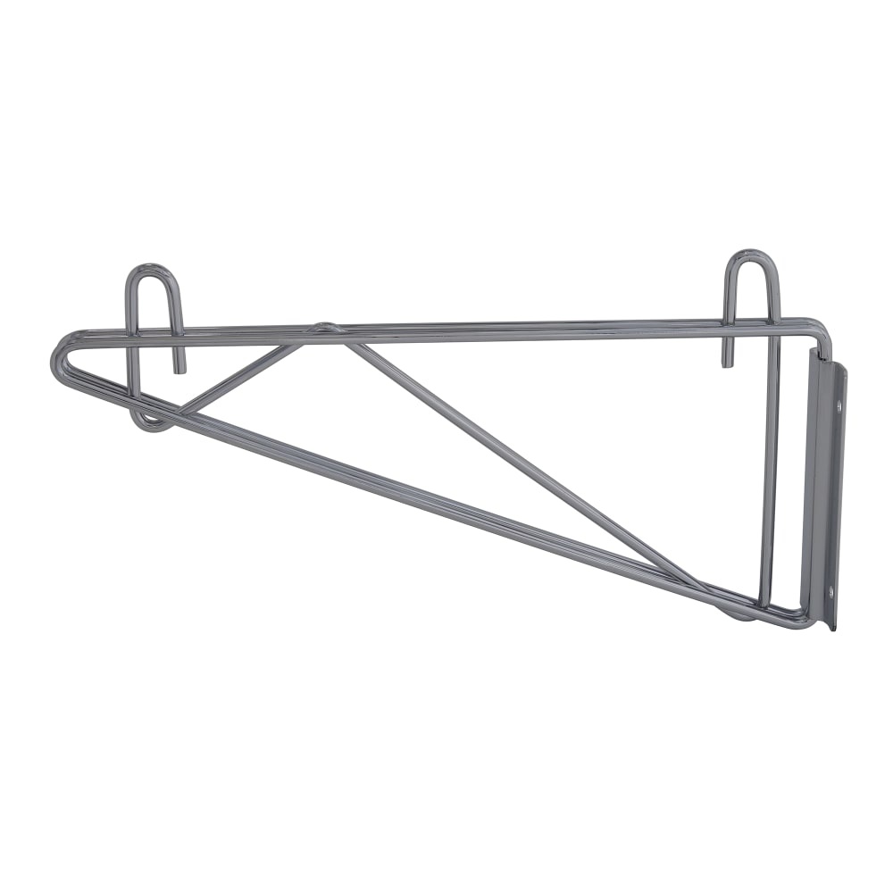 Quantum Food Service 12" Double Shelf Mount Bracket - Gray (DWBD12GY)