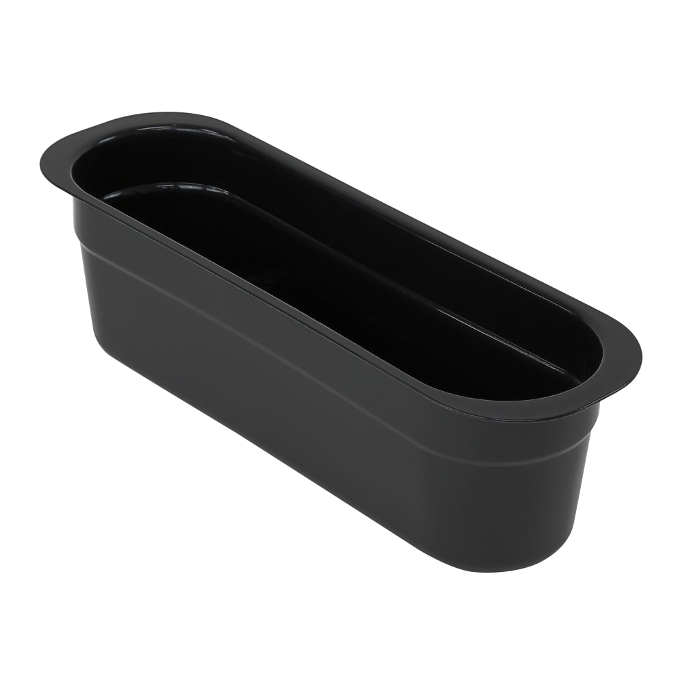 Quantum Food Service Bus Box - 14 3/16" x 4 7/16" x 4 1/8", Black (FSB-1544)