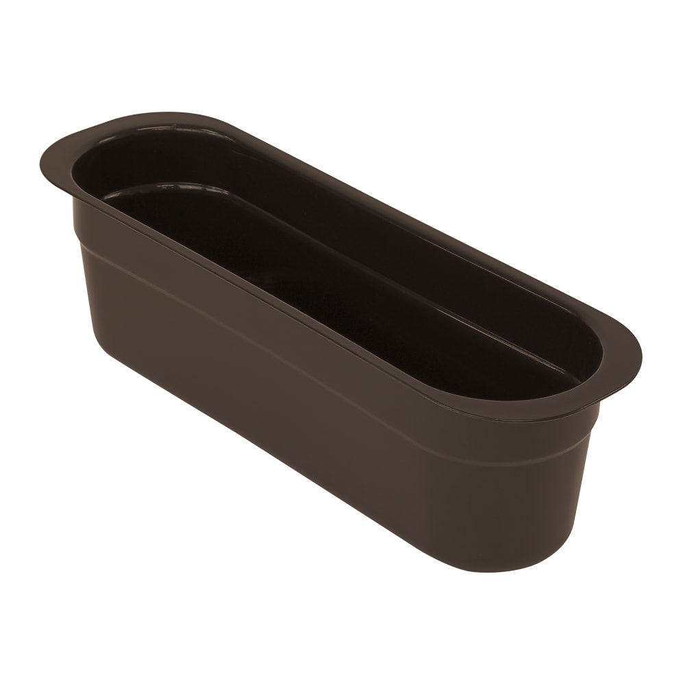 Quantum Food Service Bus Box - 14 3/16" x 4 7/16" x 4 1/8", Brown (FSB-1544)