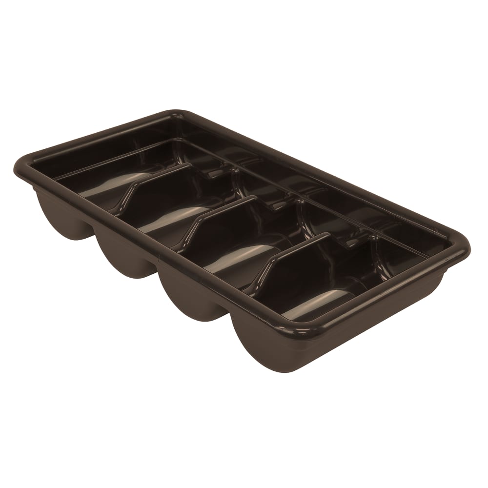 Quantum Food Service Bus Box - 20 7/16" x 11 3/8" x 3 3/4", Brown (FSB-20113)