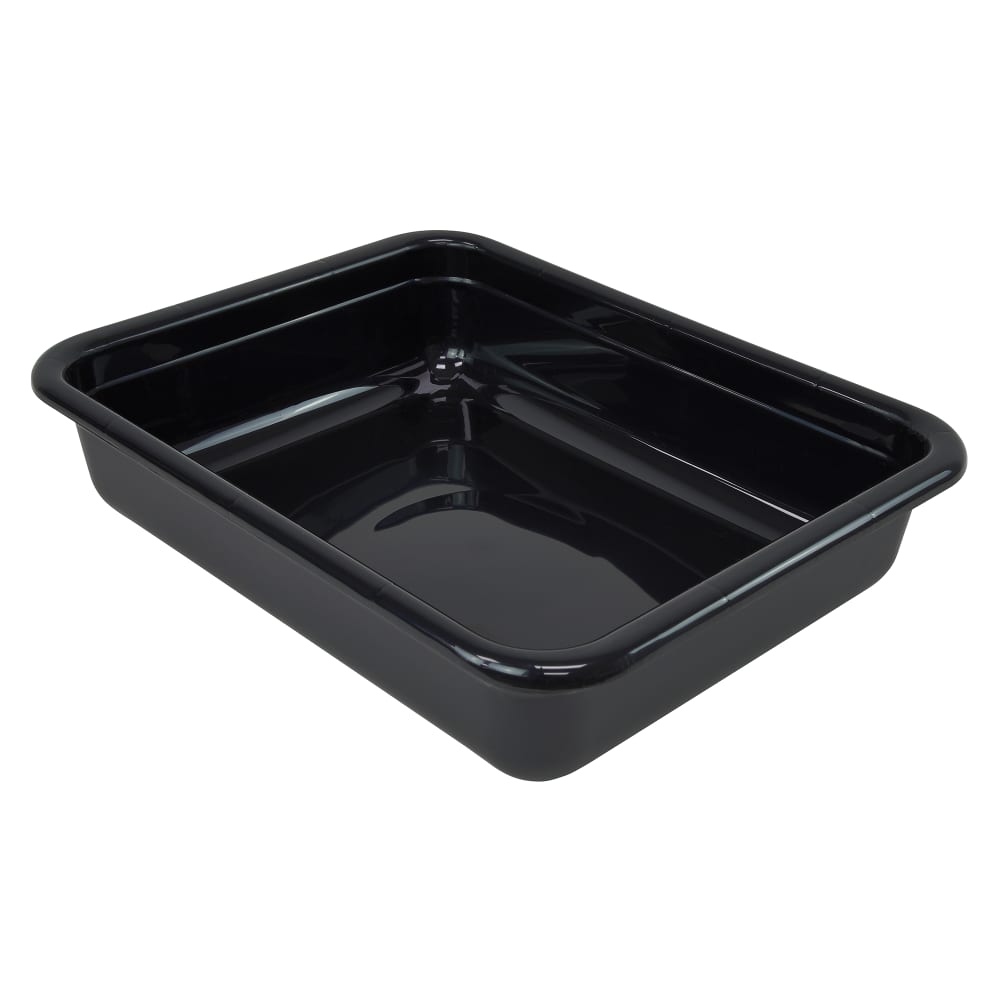 Quantum Food Service Bus Box - 20" x 15" x 5", Black (FSB-20155)
