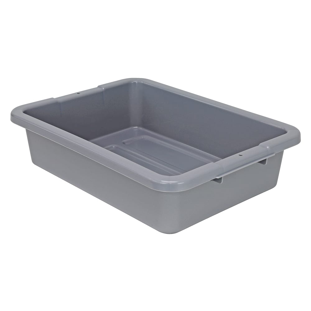 Quantum Food Service Bus Box - 20" x 15" x 5", Gray (FSB-20155R)
