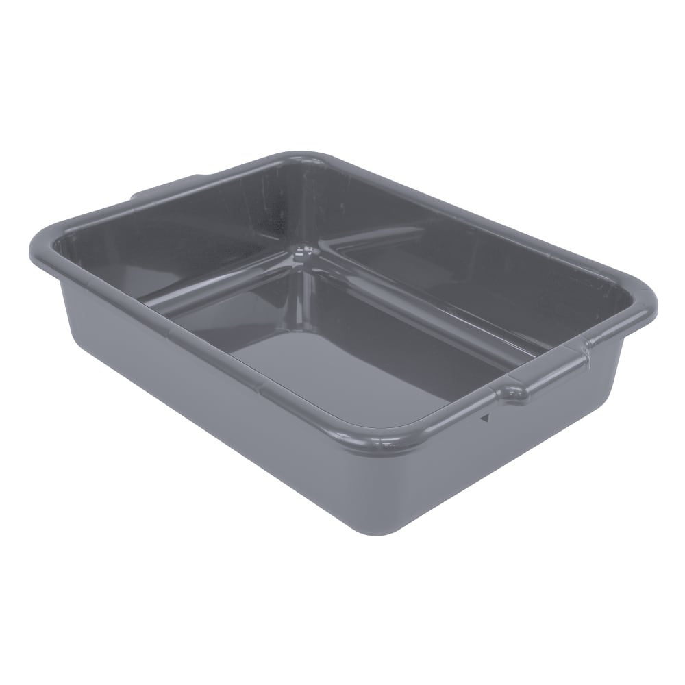 Quantum Food Service Bus Box - 21" x 15" x 5", Gray (FSB-21155)