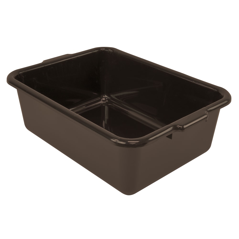 Quantum Food Service Bus Box - 21" x 15" x 7", Brown (FSB-21157)