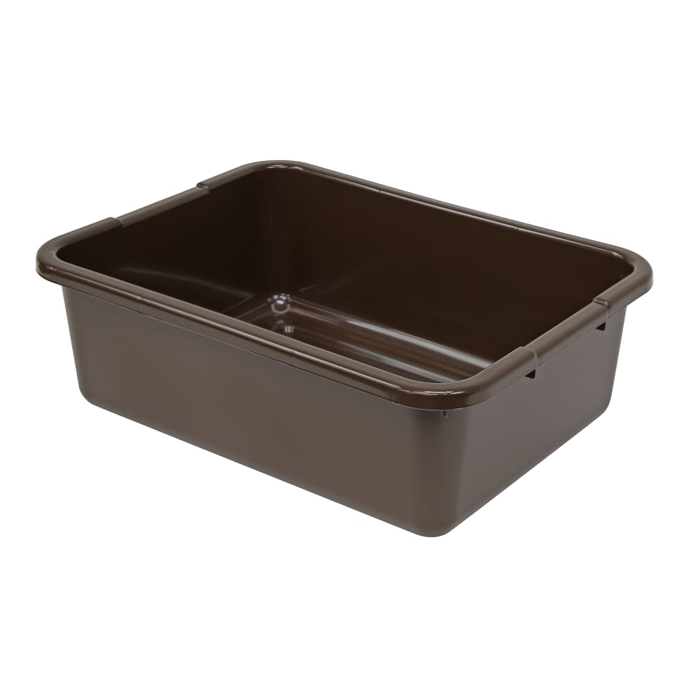 Quantum Food Service Bus Box - 21" x 15" x 7", Brown (FSB-21157R)
