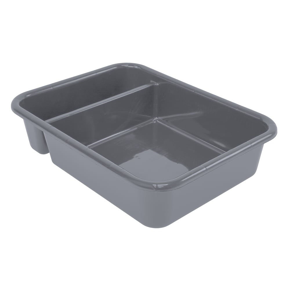 Quantum Food Service Bus Box - 20" x 15" x 5", Gray (FSB-21165)