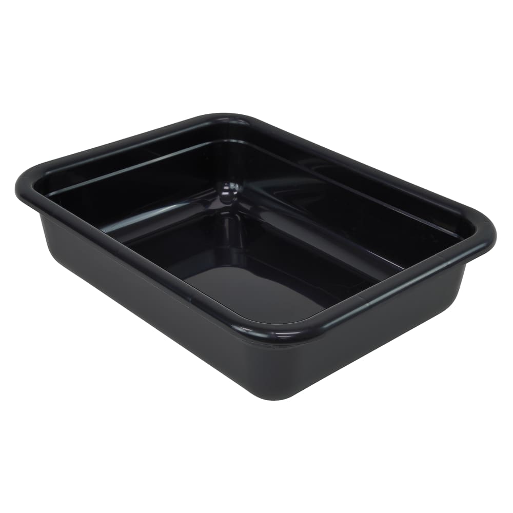 Quantum Food Service Bus Box - 22" x 17" x 5", Black (FSB-22175)