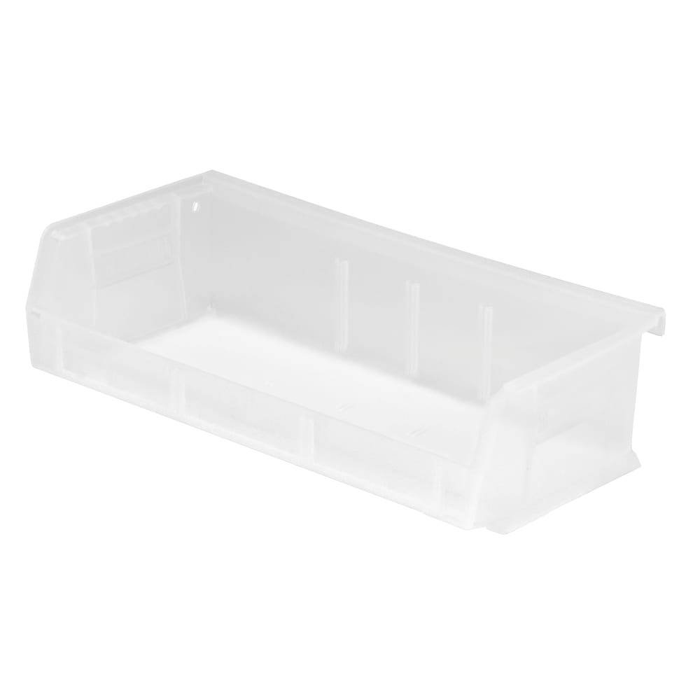 Quantum Food Service Stack & Hang Shelf Bin - 5 3/8" x 11", Clear (QUS232)