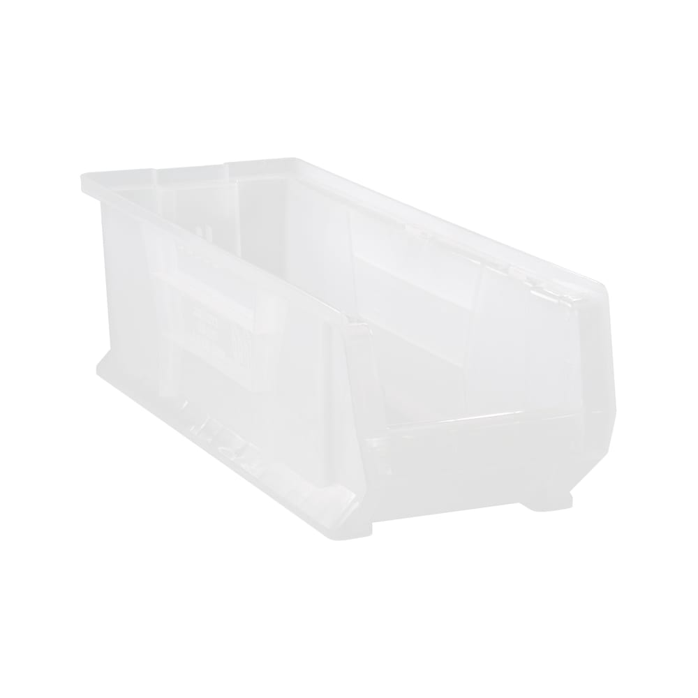 Quantum Food Service Hulk Stack Shelf Container - 23 7/8" x 8 1/4", Clear (QUS950)