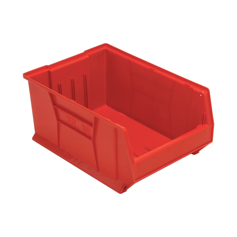 Quantum Food Service Hulk Stack Shelf Container - 23 7/8" x 16 1/2", Red (QUS954)