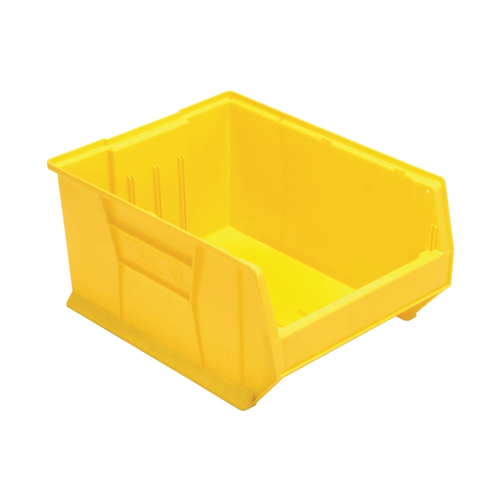 Quantum Food Service Hulk Stack Shelf Container - 23 7/8" x 18 1/4", Yellow (QUS955)