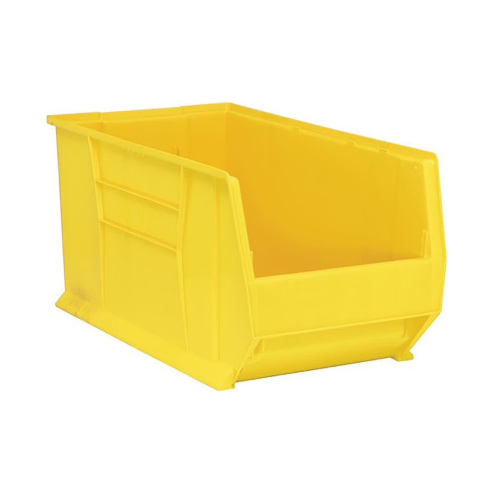 Quantum Food Service Hulk Stack Shelf Container - 29 7/8" x 16 1/2", Yellow (QUS976)