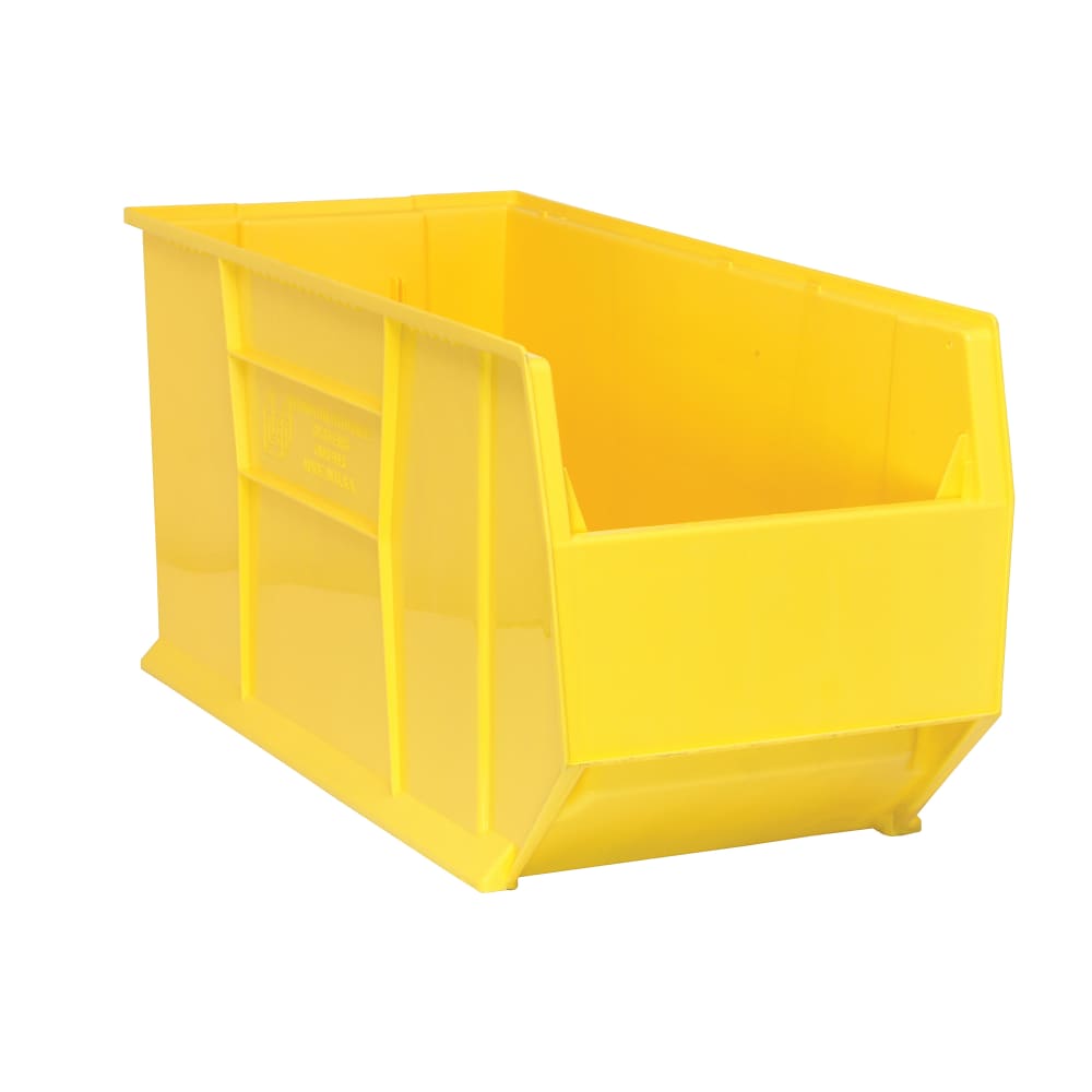 Quantum Food Service Hulk Stack Shelf Container - 35 7/8" x 16 1/2", Yellow (QUS993)
