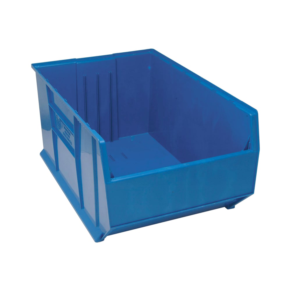 Quantum Food Service Hulk Stack Shelf Container - 35 7/8" x 23 7/8", Blue (QUS997)