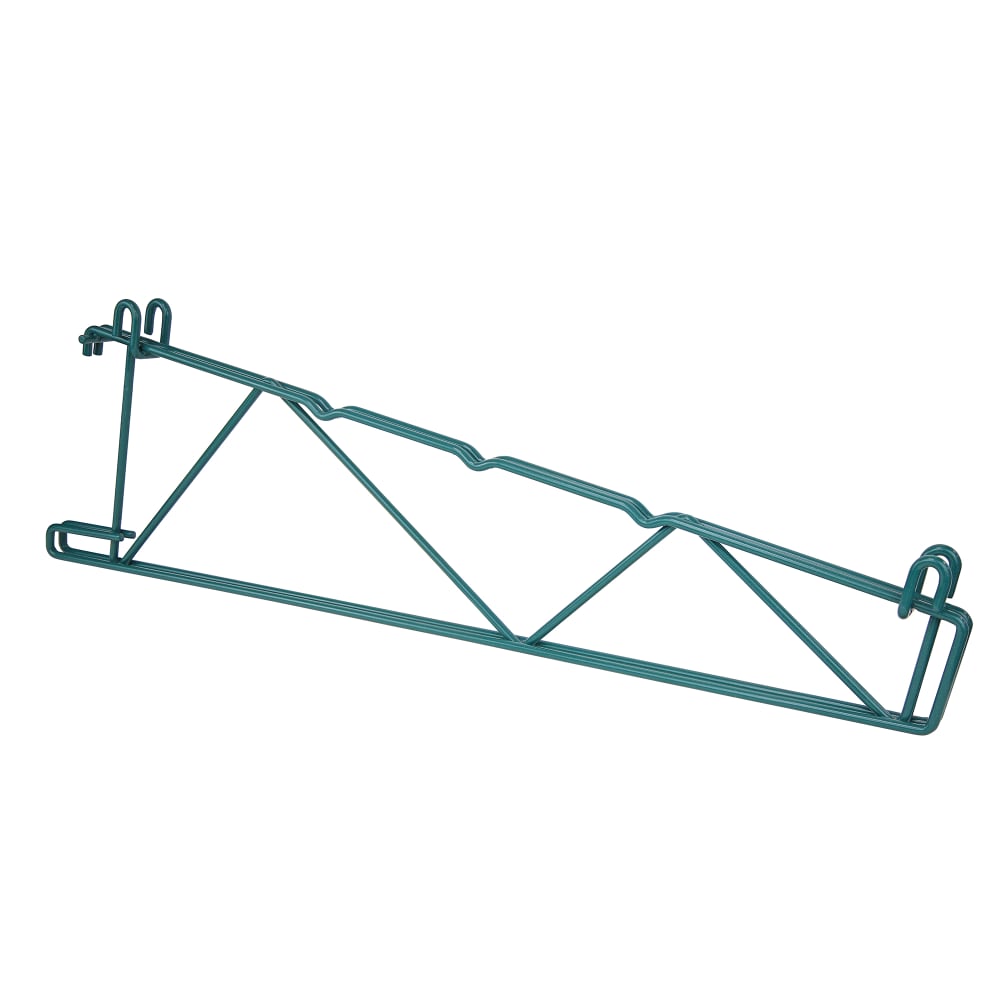 Quantum Food Service 24" Store Grid Double Shelf Mount Bracket - Green (SG-CD24P)