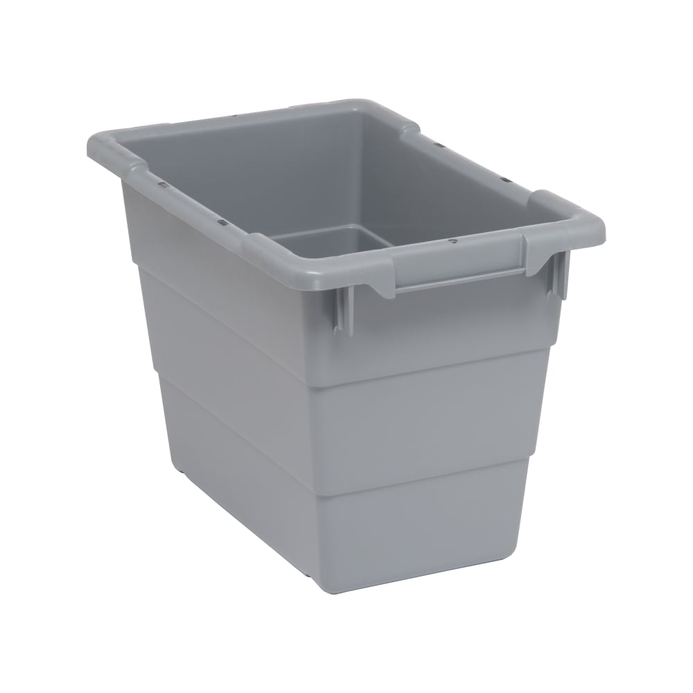 Quantum Food Service Cross Stack Shelf Tub - 17 1/4" x 11", Gray (TUB1711-12)