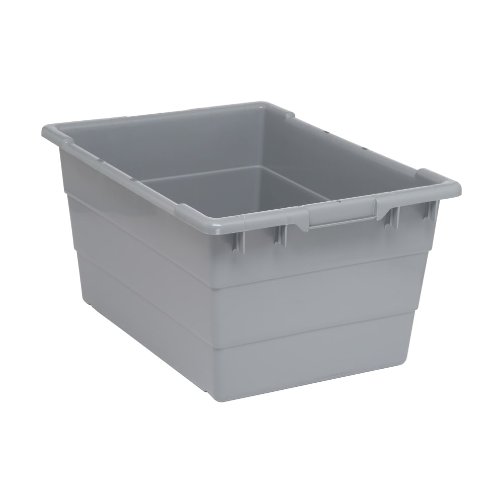 Quantum Food Service Cross Stack Shelf Tub - 23 3/4" x 17 1/4", Gray (TUB2417-12)