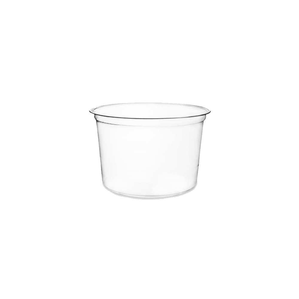 Vegware 16 oz Deli Container - PLA, Clear (CF-DC-16)