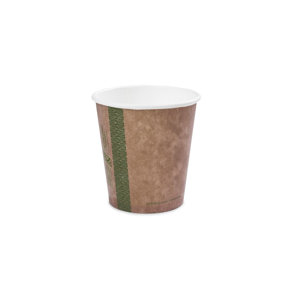 Vegware 10 oz Disposable Hot Cup - PLA, Printed (KV-10G)