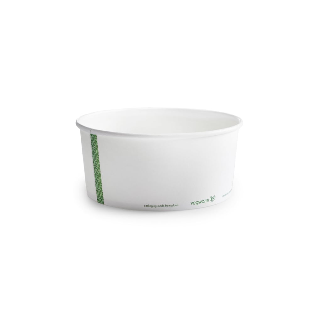 Vegware 48 oz Bowl - PLA, White (RSC-48)