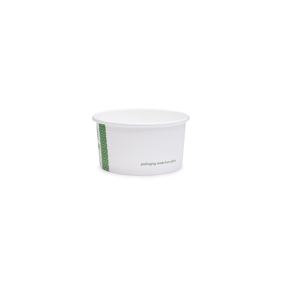 Vegware 6 oz Soup Container - PLA, White (SC-06G)