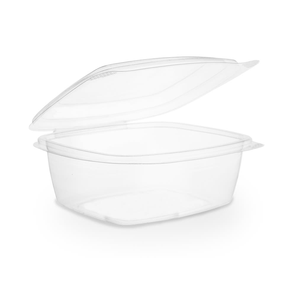 Vegware 24 oz Deli Container w/ Lid - PLA, Clear (VHD-24)