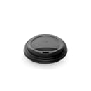 Vegware Flat Lid for 79 Series Hot Cups - PLA, Black (VLID79SB) thumbnail 2