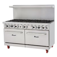 Black Diamond BDGR-60 60" 10 Burner Gas Range w/ (2) Standard Ovens, Natural Gas thumbnail 2