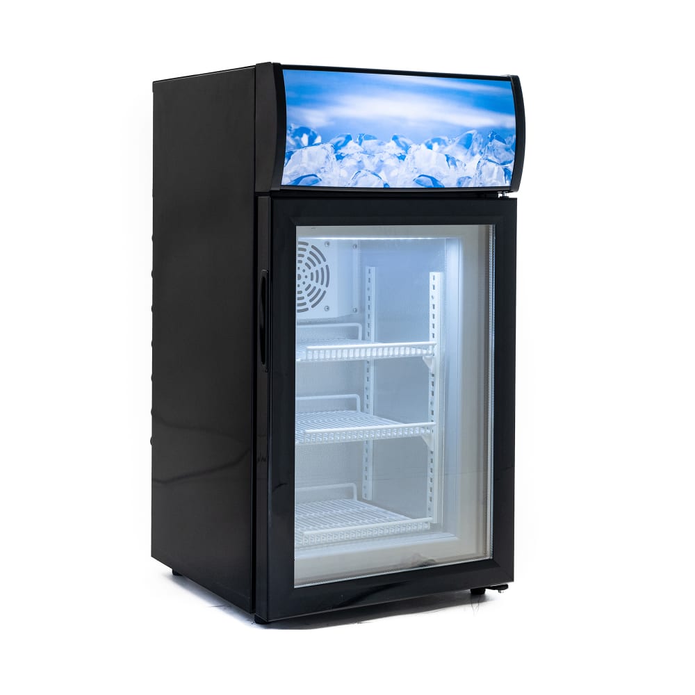 Black Diamond CDFZ-1D/1.4 16" Countertop Freezer w/ Front Access - Swing Door, Black, 110v