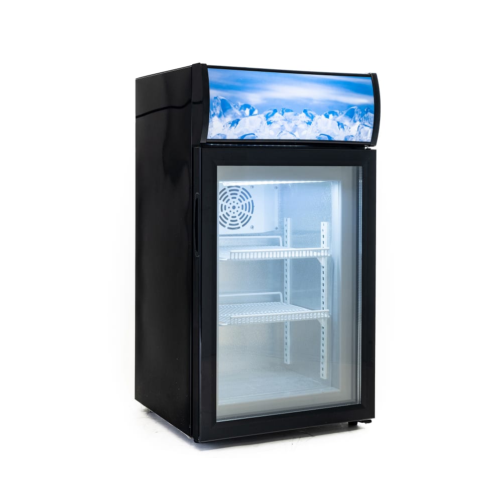 Black Diamond CDFZ-1D/1.8 18" Countertop Freezer w/ Front Access - Swing Door, Black, 110v