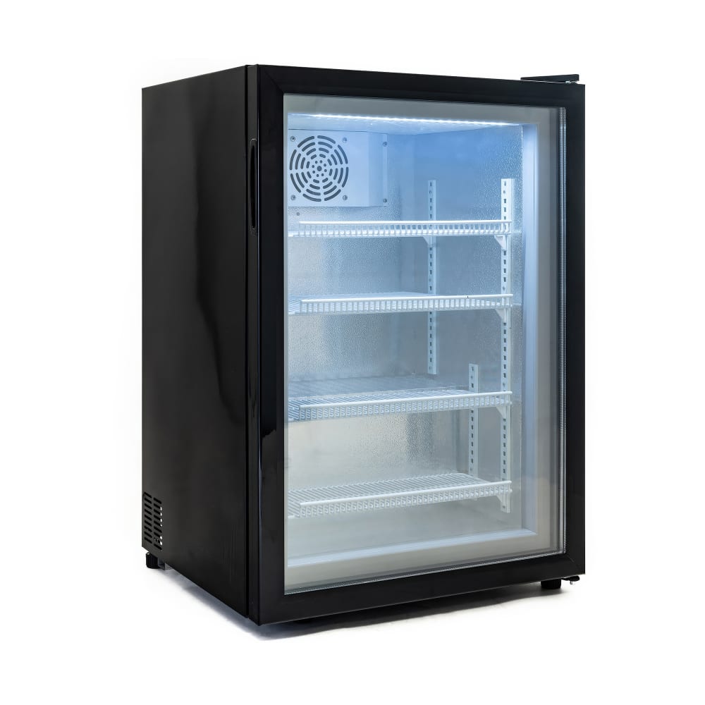 Black Diamond CDFZ-1D/3.5 21" Countertop Freezer w/ Front Access - Swing Door, Black, 110v