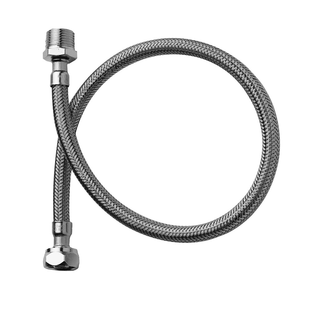 Fisher 10006 36" Supply Line w/ 1/2" Female/Male Threads, Stainless Steel