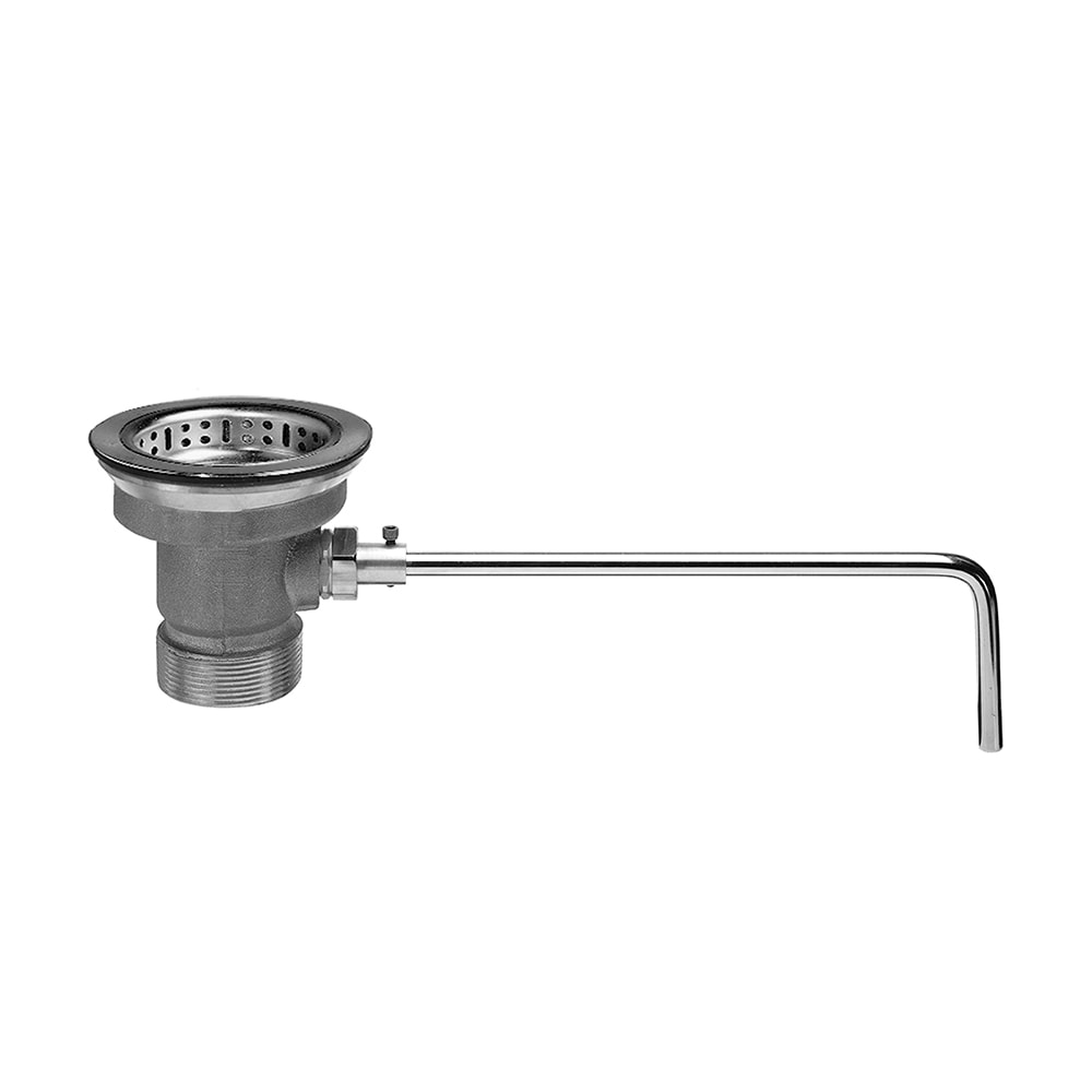 Fisher 22349 Twist Waste Valve, 3 1/2" Sink Opening, 2" Drain Outlet