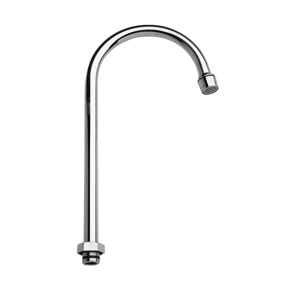 Fisher 3968 6" Swivel Gooseneck Spout Assembly, Brass