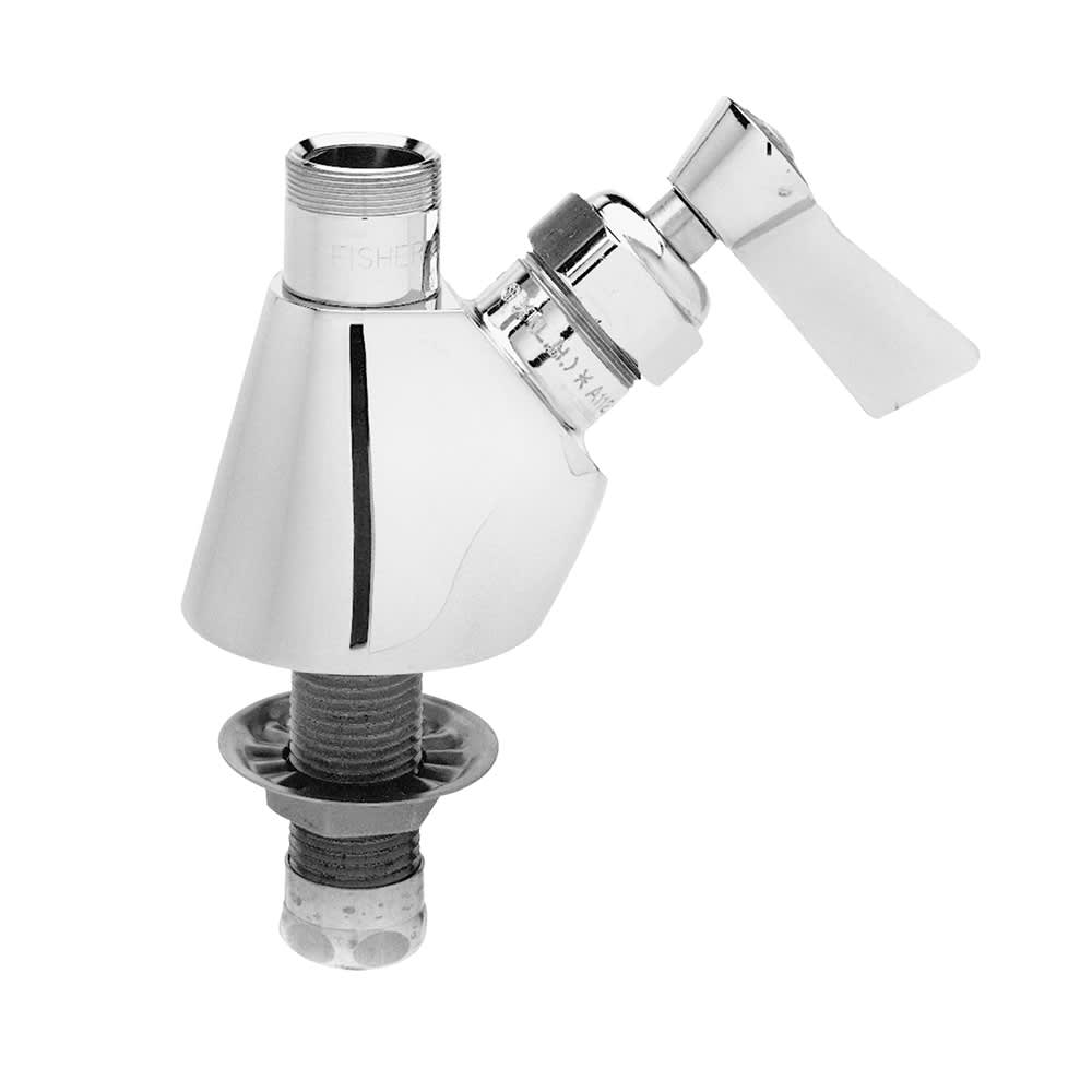 Fisher 66575 Deck Mount Control Valve w/ Lever Handles - Stainless Steel