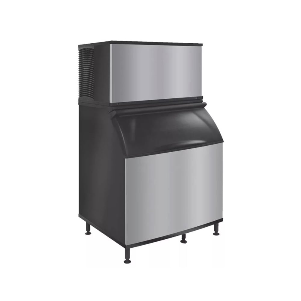 Koolaire KYT1700A/K970 1652 lb KYT Series Half Cube Ice Machine w/ Bin - 882 lb Storage, Air Cooled, 208-230v