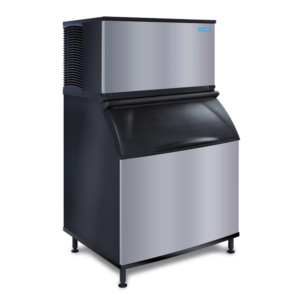 Koolaire KYT1700W/K970 1555 lb KYT Series Half Cube Ice Machine w/ Bin - 882 lb Storage, Water Cooled, 208-230v