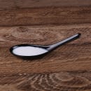 Elite Global Solutions 5 1/2" Melamine Soup Spoon, Black (020-3-B) thumbnail 6