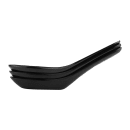 Elite Global Solutions 5 1/2" Melamine Soup Spoon, Black (020-3-B) thumbnail 7