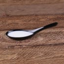 Elite Global Solutions 5 5/8" Zen Soup Spoon - Melamine, Black (151-RT-B) thumbnail 6
