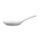 Elite Global Solutions 5 5/8" Melamine Soup Spoon, White (151-RT-W) thumbnail 3