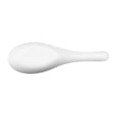 Elite Global Solutions 5 5/8" Melamine Soup Spoon, White (151-RT-W) thumbnail 4