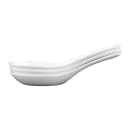 Elite Global Solutions 5 5/8" Melamine Soup Spoon, White (151-RT-W) thumbnail 7