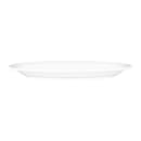 Elite Global Solutions 10" x 6 3/4" Oval Melamine Dinner Plate - White (B106OV-W) thumbnail 3