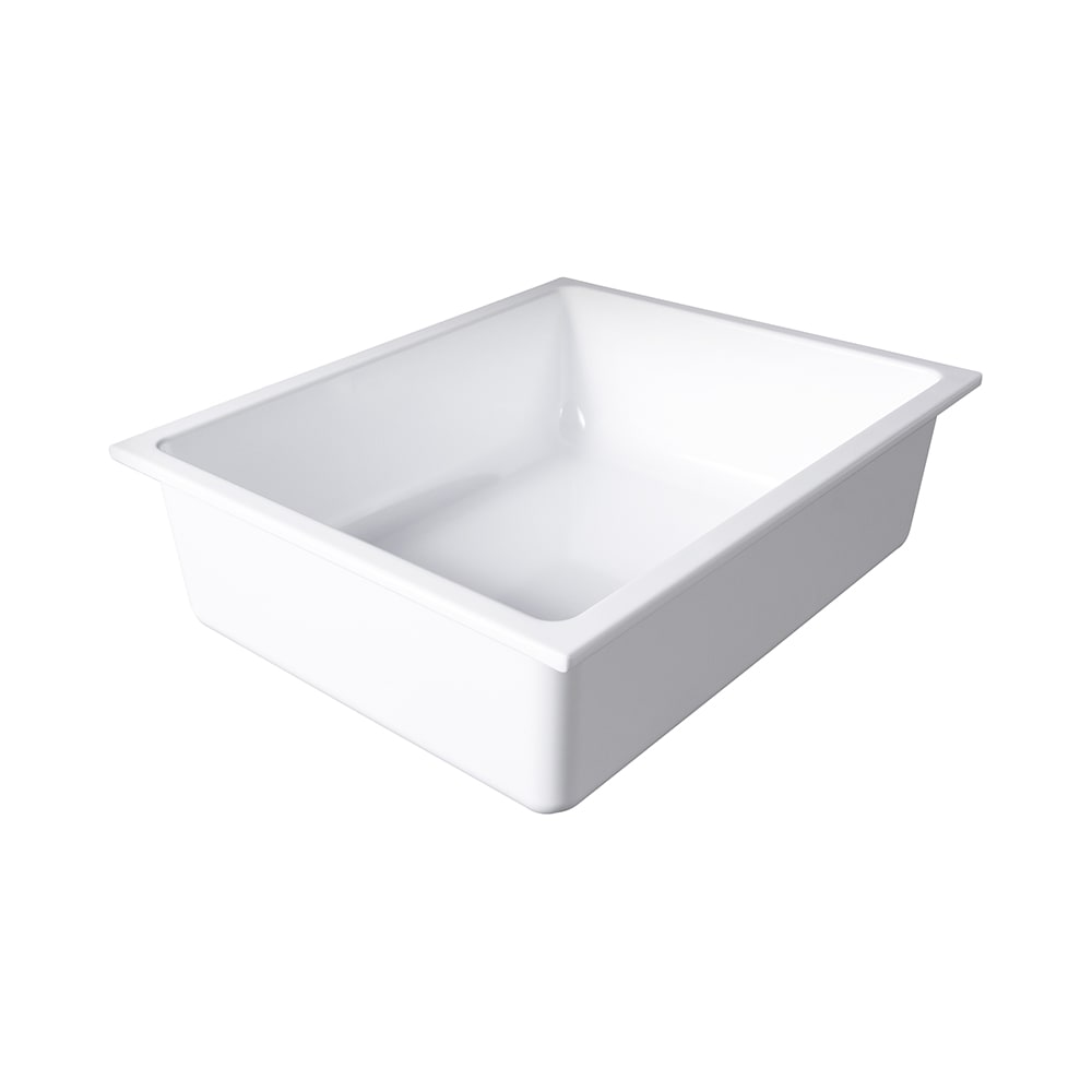 Elite Global Solutions 3 3/4"D Half Size Food Pan (B12125-W)