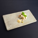 Elite Global Solutions 12 3/4" x 7" Rectangular Santiago Tray - Melamine, Sandstone (B1275RC-SDST) thumbnail 7